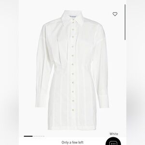En Saison White Shirtdress